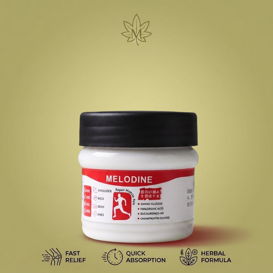 MELODINE Japanese Massage Gel – Fast-Absorbing Herbal Formula for Muscle, Joint & Knee Pain Relief (100g)