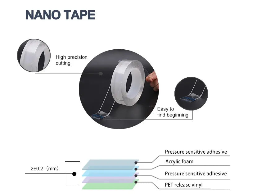 Nano Tape Double Sided Tape Grip Tape 3m Without Box