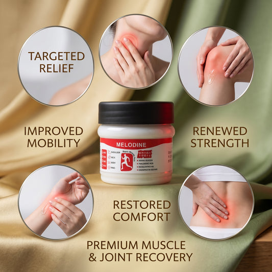 MELODINE Japanese Massage Gel – Fast-Absorbing Herbal Formula for Muscle, Joint & Knee Pain Relief (100g)