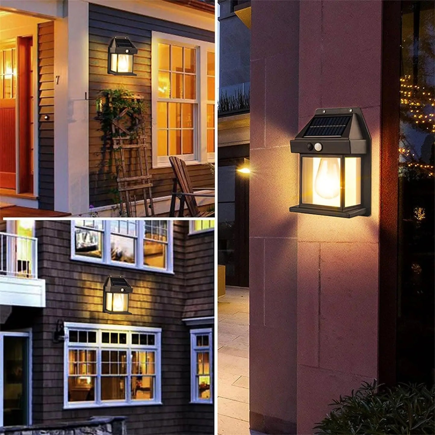 Solar Lamp Outdoor Waterproof Intelligent Induction Wall Lamp | Courtyard Garden Villa Lighting Night Light