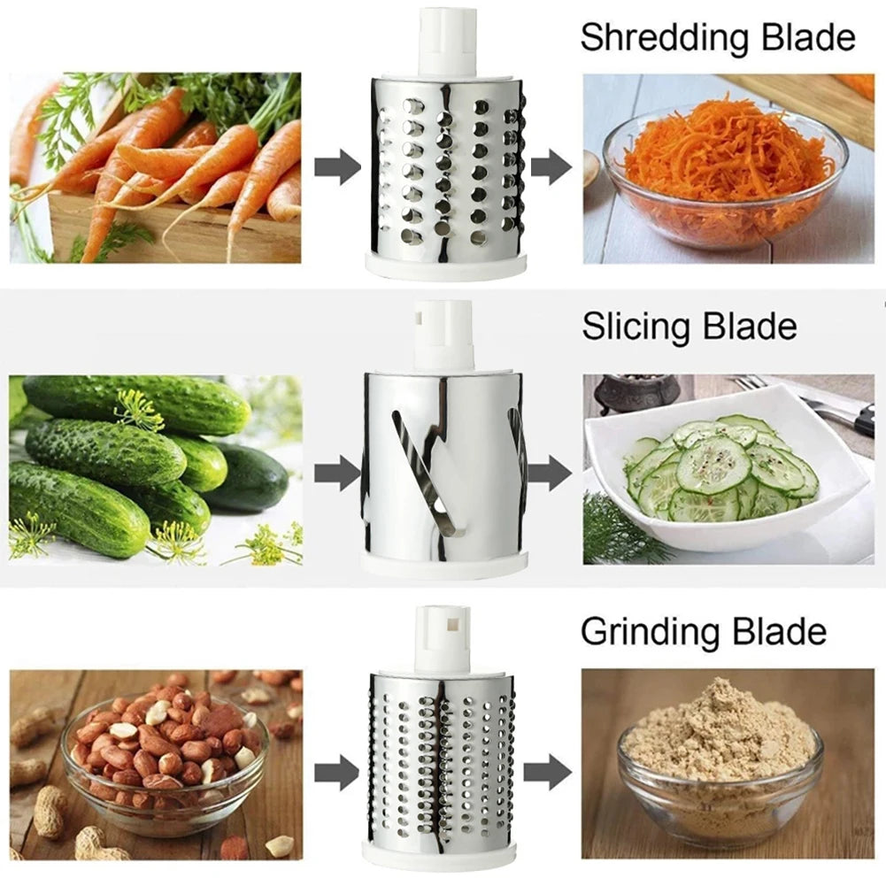 Manual Vegetable Cutter Slicer Multifunctional Round Slicer Gadget Multifunction Kitchen Gadget Food Processor Blender Cutter