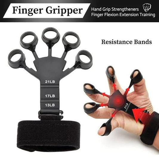 Silicone Gripster Grip Strengthener Finger Stretcher Hand Grip Trainer Gym Fitness Training And Exercise Hand Strengthen extension Exercise Device