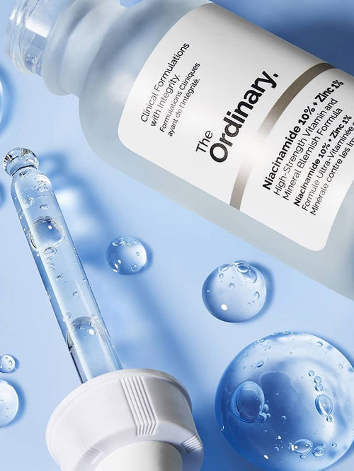 The Ordinary Niacinamide 10% + Zinc 1% High-Strength Vitamin & Mineral Blemish Formula | Reduces Dark Spots, Minimizes Pores & Balances Sebum for Clear Skin