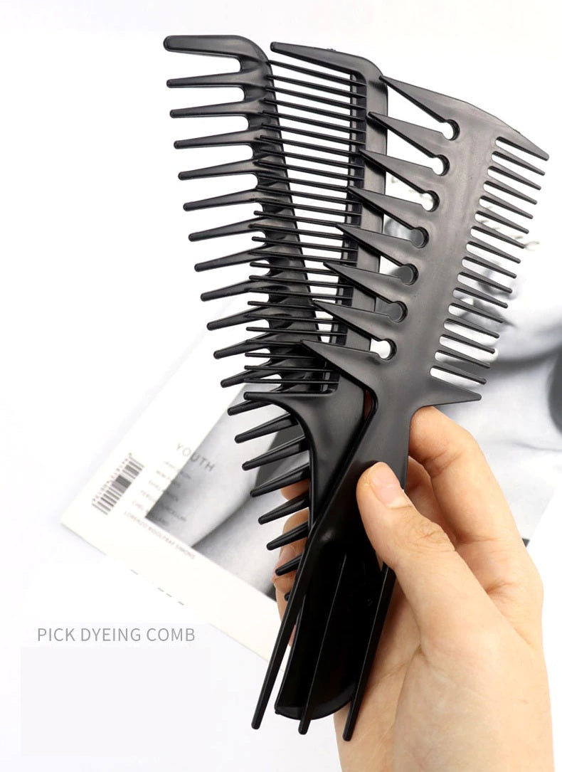 Pack Of 10 - Professional Hairdressing Combs For Women And Men