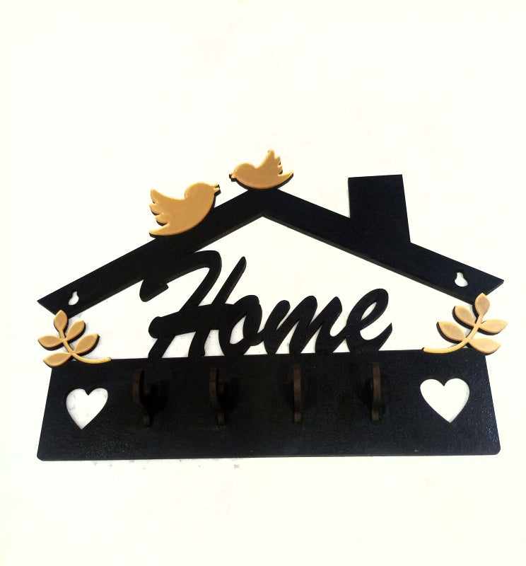 Home Key Holder 6×7 Inch Size Wooden Material