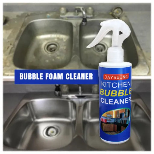 Kitchen Heavy Duty Cleaning Spray | Kitchen Bubble Cleaner Spray Clear Remove All Greases Stain And Dirts – 200ml